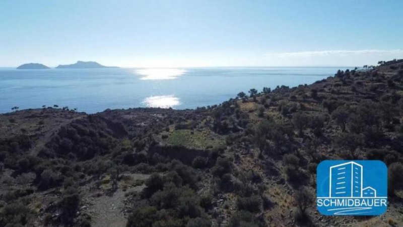 Agios Georgios bei Agia Galini Kreta, Agios Georgios: Fantastisches Grundstück mit Baugenehmigung für ein Haus mit Gästehaus und Swimmingpool Grundstück